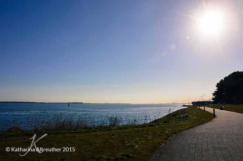 Blick aufs Meer in Willemstad