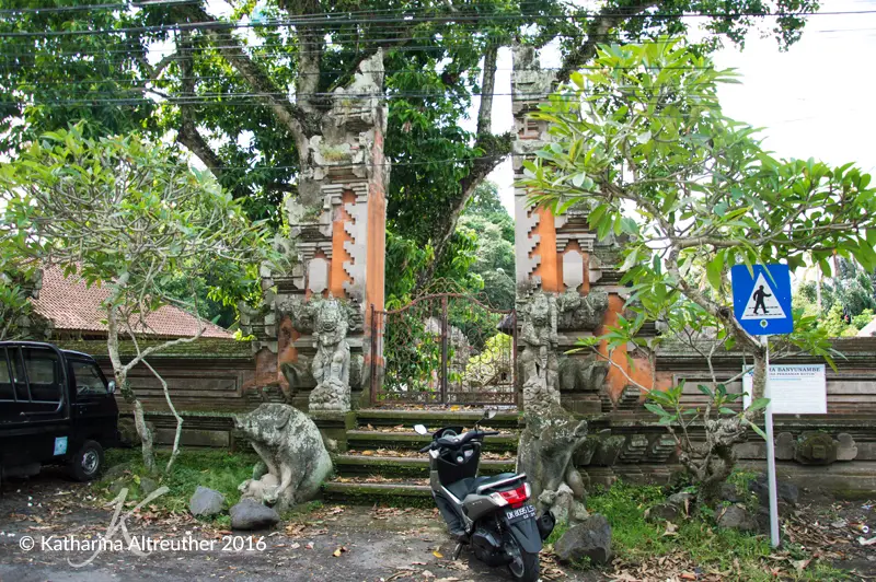 Die kleinen Tempel auf Bali