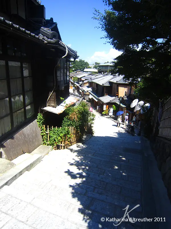 Straße in Gion, Kyoto