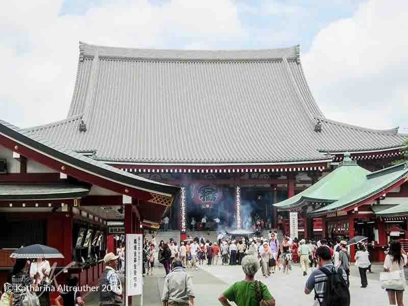 Sensō-ji - Die Haupthalle des Sensō-ji