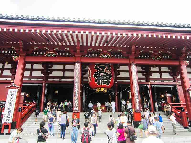 Sensō-ji - Die Haupthalle des Sensō-ji