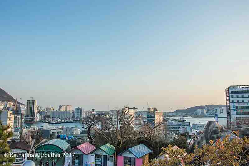 Blick über Busan