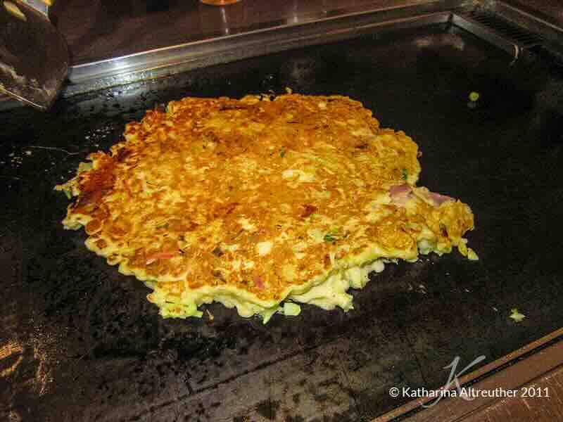 Japanisches Essen: Okonomiyaki