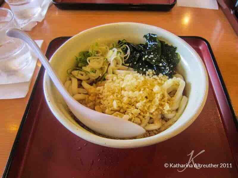 Japanisches Essen: Udon