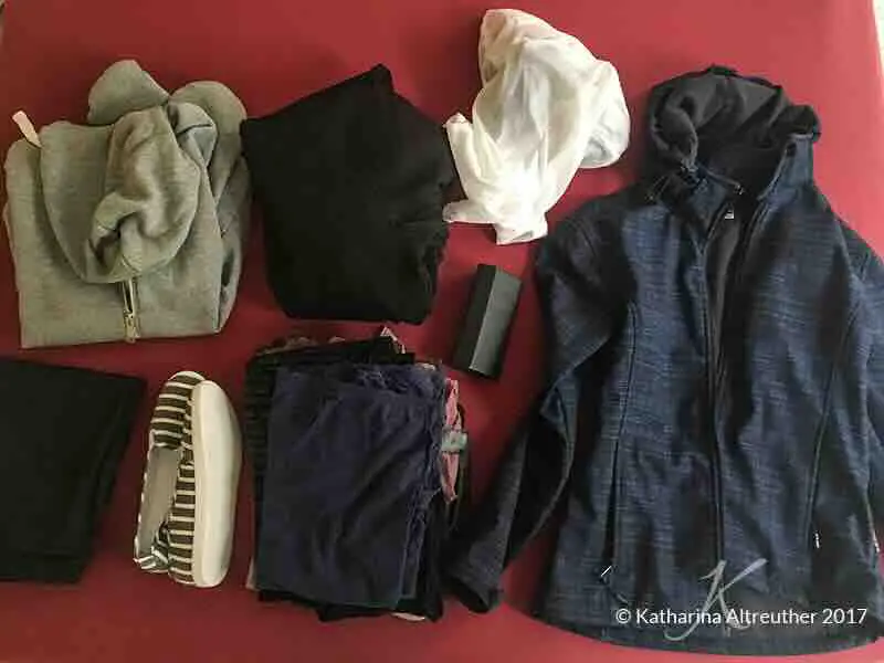 Packliste: Kleidung