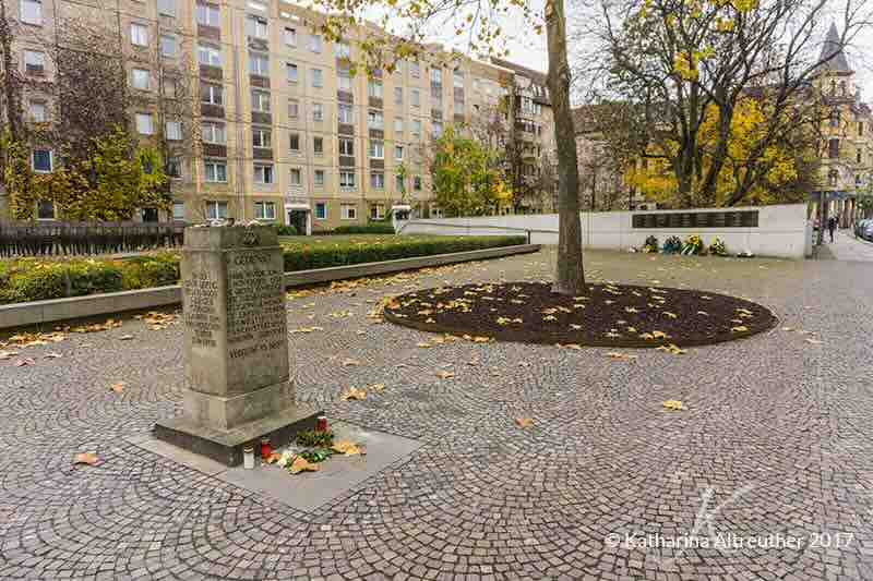 Das Holocaust Memorial Denkmal in Leipzig Das Holocaust Memorial Denkmal in Leipzig
