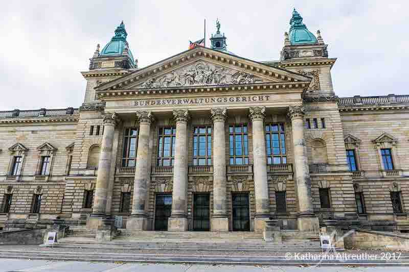 Das Bundesverwaltungsgericht in Leipzig