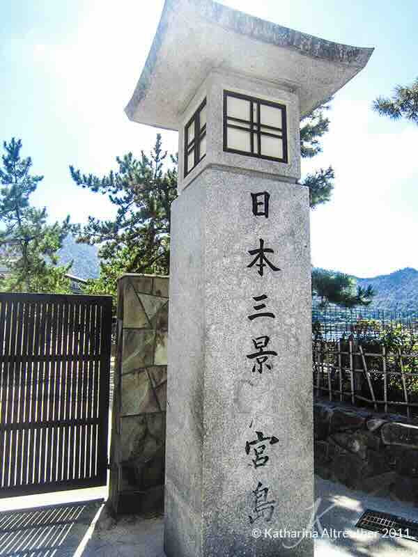 Miyajima als Teil der Nihon Sankei