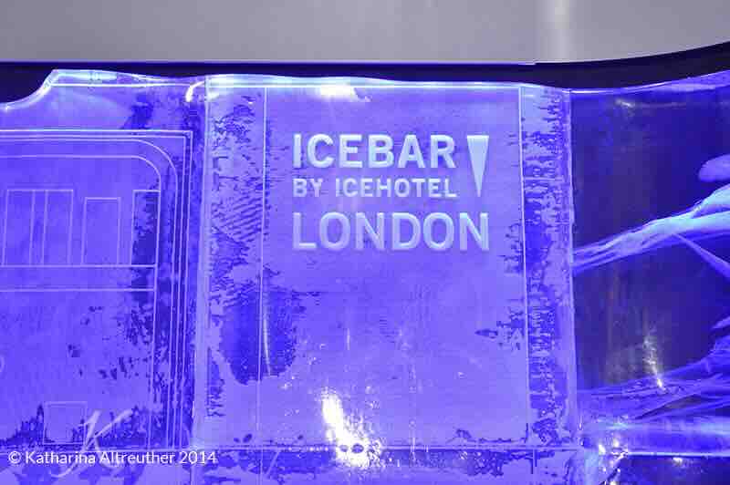 Besuch in der Ice Bar London