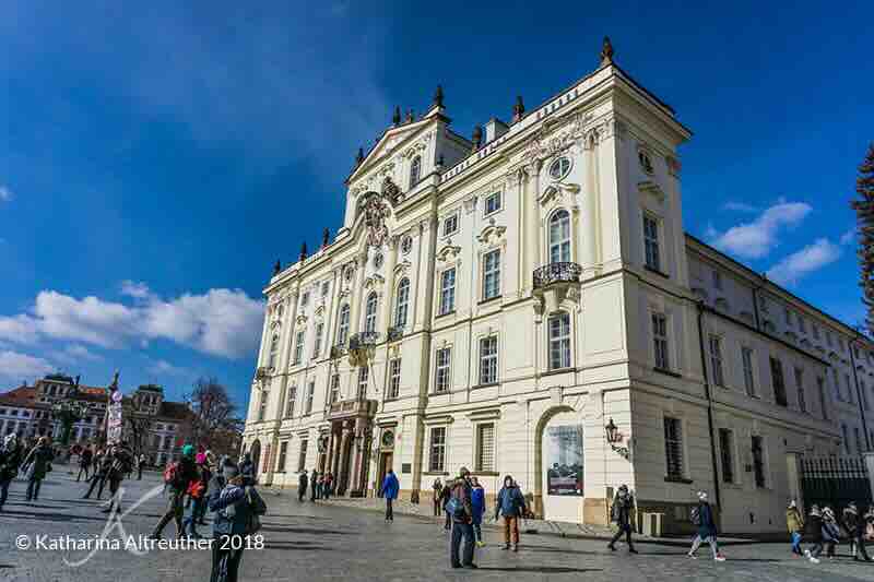 Das Erzbischöfliches Palais in Prag