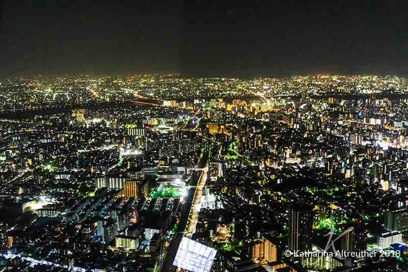 Aussicht vom Tōkyō Skytree