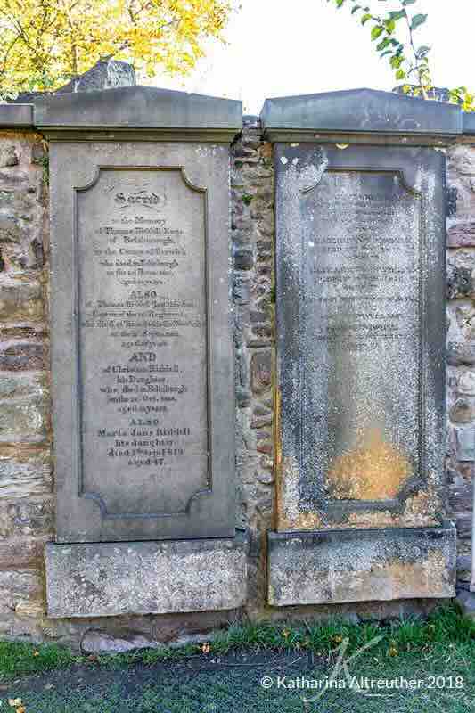 Greyfriars Kirkyard: Das Grab von Tom Riddell