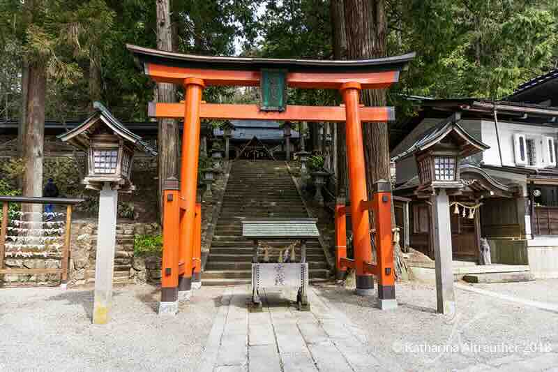 Hida-Sannogu Hie Shrine in Hida