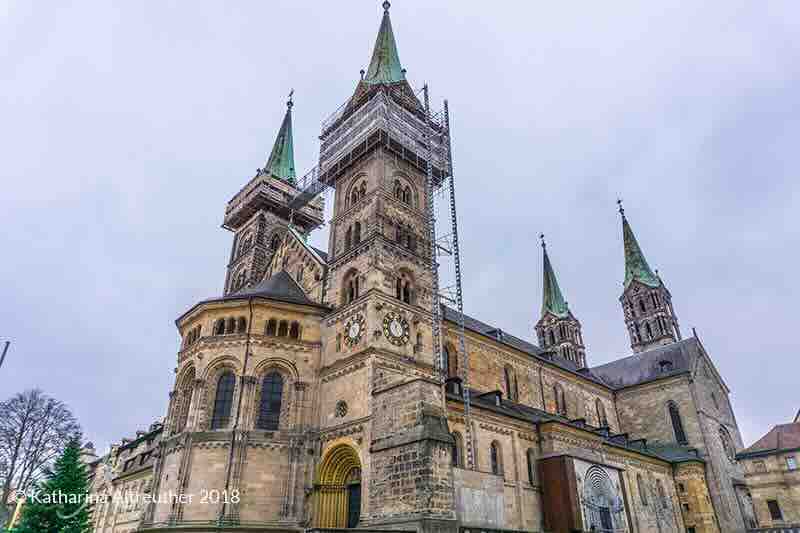 Der Bamberger Dom in Bamberg