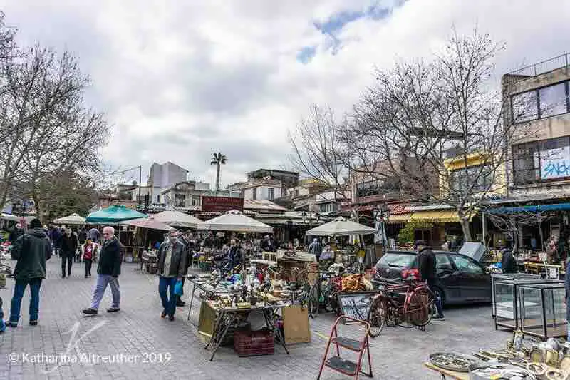 Monastiraki-Flohmarkt in Athen