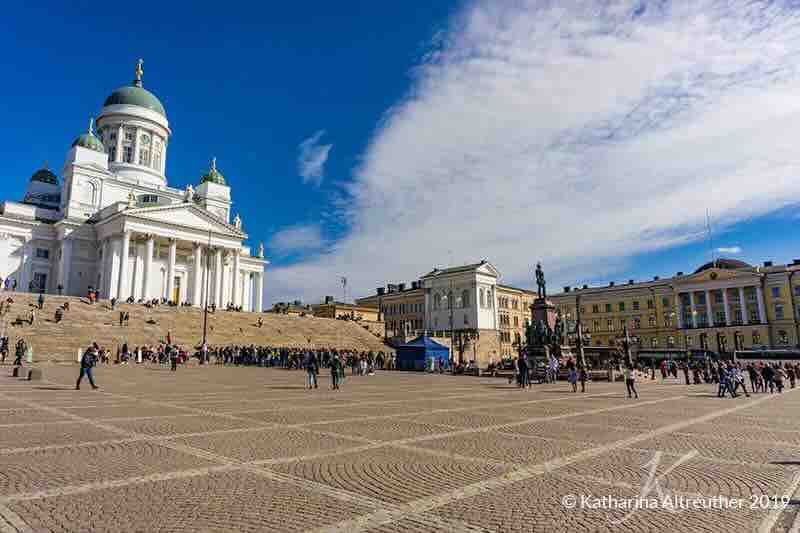 Der Dom von Helsinki und der Senatsplatz