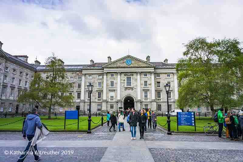Das Trinity College in Dublin
