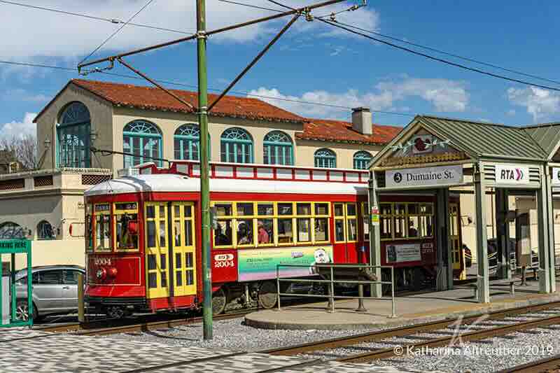 Streetcars in New Orleans