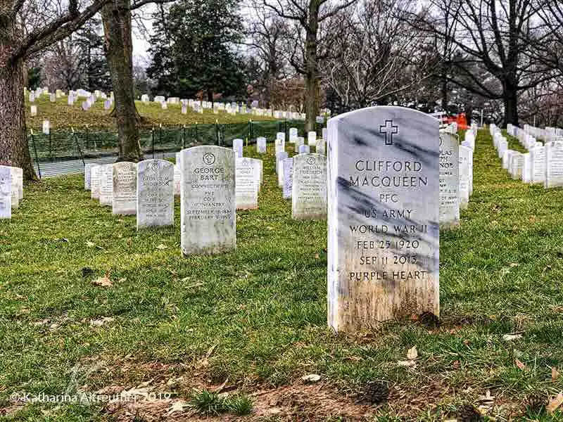 Der Nationalfriedhof Arlington in Washington D.C.