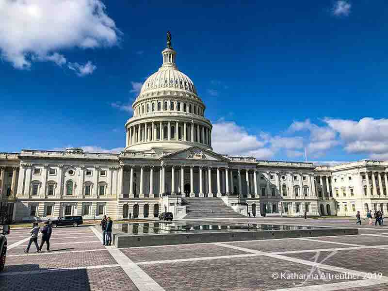 Das Kapitol in Washington D.C.
