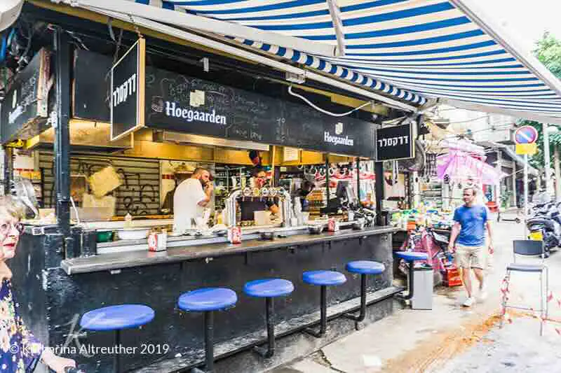 Der Carmel Markt in Tel Aviv