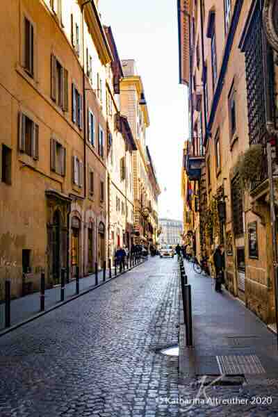 Straßen in Rom