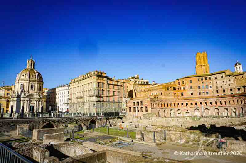 Das Augustusforum in Rom