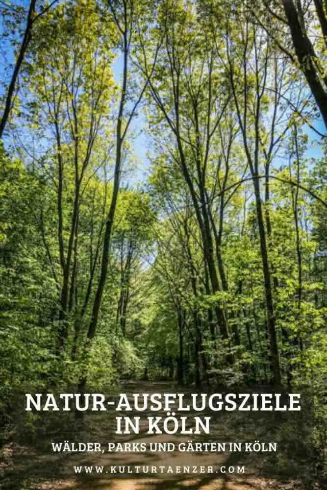 Natur-Ausflugsziele in Köln – Wälder, Parks und Gärten in Köln
