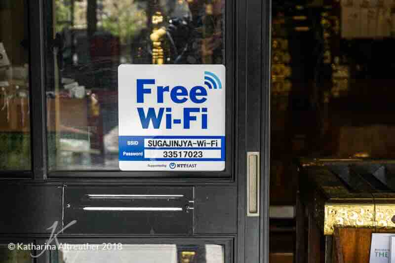 Mobiles Internet in Japan - Free Wifi in Japan