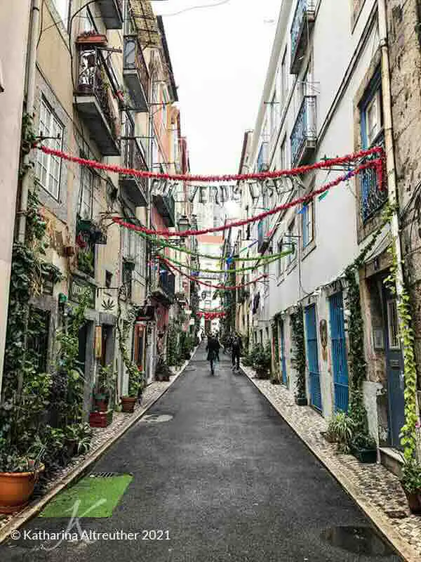 Lissabon Highlights: Green Street in Lissabon