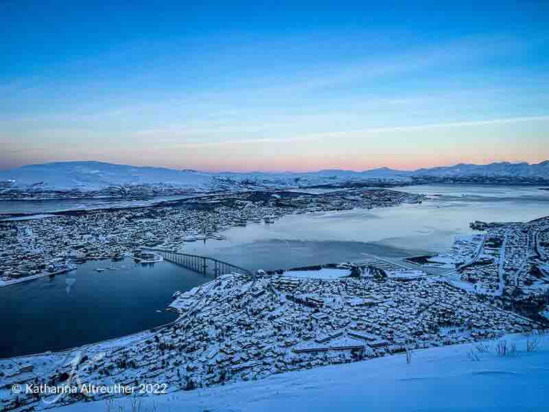 Tromsø in Nordnorwegen – Seilbahn Fjellheisen in Tromsø