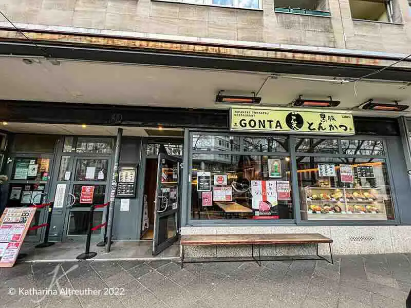 Tonkatsu GONTA by Café Relax in Little Tokyo in Düsseldorf