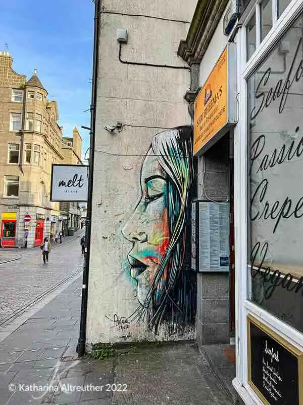 Streetart in der Belmont Street – Streetart in Aberdeen
