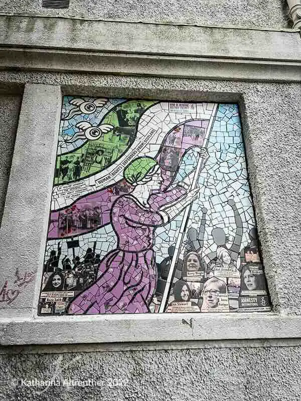 Mosaik in Adelphi – Streetart in Aberdeen
