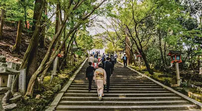 Japan – Schreinbesuch in Kyoto