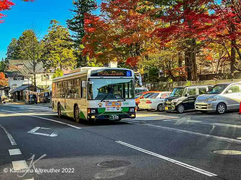 Spartipps für Japan - Bus fahren in Japan